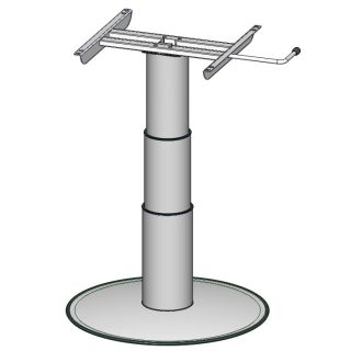 Ilse Vrijstaande Lifttafelpoot 7032 G06 34/71.5cm