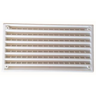 Ventilatierooster Wit 17x9cm