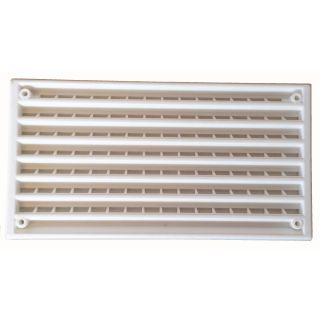 Ventilatierooster Wit 17x9cm
