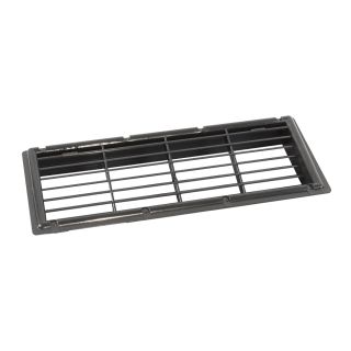 MPK Koelkastrooster Inbouw 34x11.5 Zwart