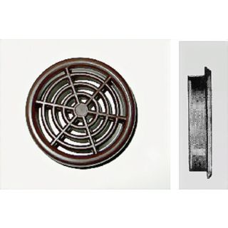 Rozet bruin 43-48mm rond opbouw à 2 st.