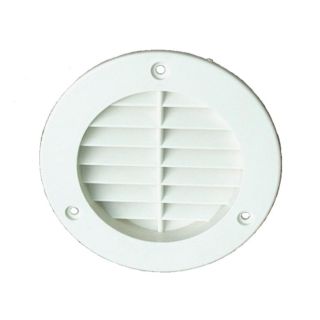 Rozet inbouw Wit rond 80mm