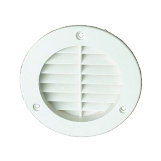 Rozet inbouw Wit rond 80mm