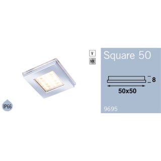 Frilight Opbouwspot Square 50 Wit 4SMD