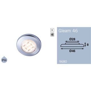 Frilight Opbouwspot Glean 46 LED Wit