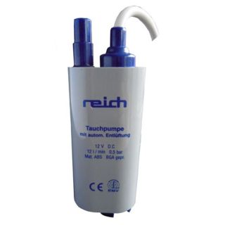 Reich Dompelpomp met Ontluchting 12V-12L