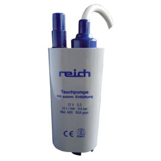 Reich Dompelpomp met Ontluchting 12V-12L