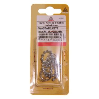 Deltafix Wasttafelketting verchroomd 26cm 1st