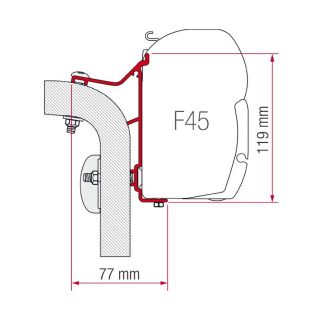 Fiamma Hymer B2/Van Adapter 450 F45