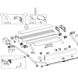 Thule Cover Housing 9200 4.50 Wit V2