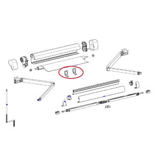 Thule 5102 Positioner Spring Arm VW 2stuks