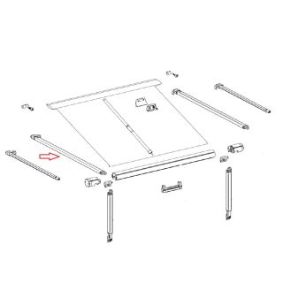 Thule 1200 Rafter Arm Links 2,30m