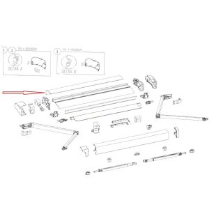 Thule 6300 Cover Housing 3.50 Wit