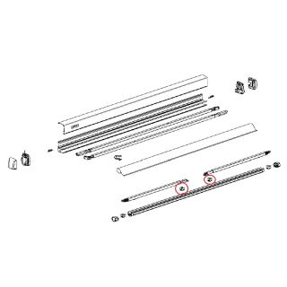 Thule Anti Rattling Support Arm 3200 2st.