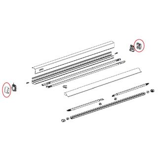 Thule Endcap Main Housing Bottom L+R 3200