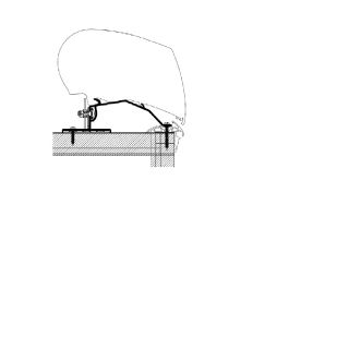Thule Caravan Roof Adapter