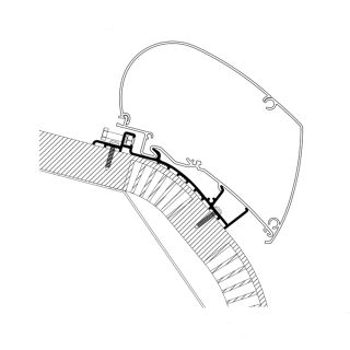 Thule Carthago C-Line Adapter >2014 600