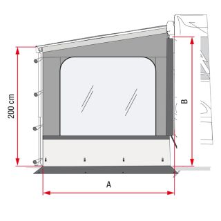 Fiamma Side W Pro F65/F80 Ducato