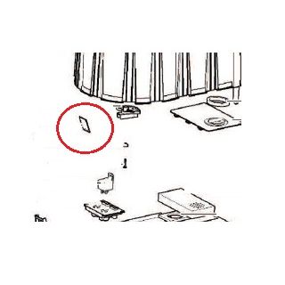 Reed switch single level