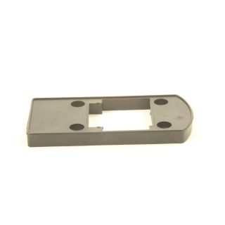 Opvulstuk deurslot 10mm zwart