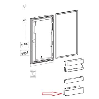 Dometic RM8400 Deurvak Onder
