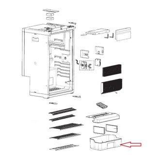 Dometic RMS8400 Groentebak