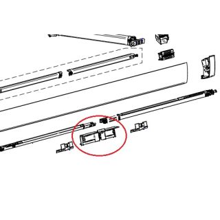 Thule Central Clamp Support Arm 5200