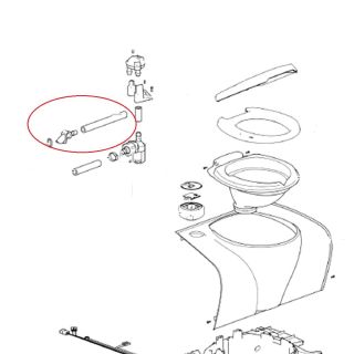 Thetford C503L Flushtube