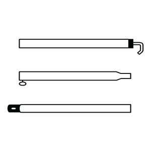 Campking Luifelnokstok 22/19mm 180-250cm Premium