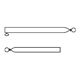 Campking Verandastang 22/19mm 120-200cm Basic