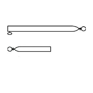 Campking Spanstok 22/19mm 50-70cm Basic