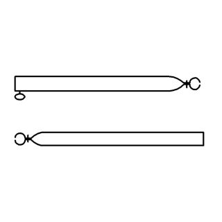 Campking Spanstok 22/19mm 70-120cm Basic
