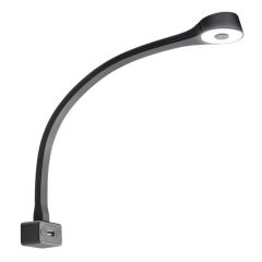 LED Lamp met Zwanenhals F Flexibel 12V Zwart
