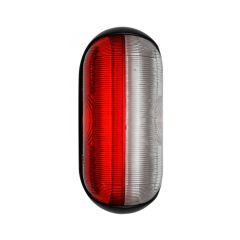 Jokon Markering SPL2000 Ovaal Opbouw Rood/Wit 12/24V