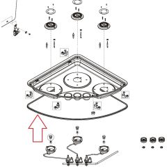 Dometic PICE08 Profielafdichting Zwart