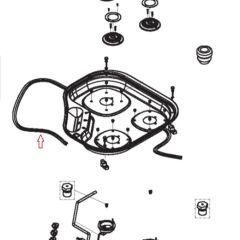 Dometic Profielafdichting Kookplaat