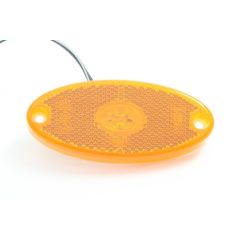 Jokon Zijmarkering LED SMLR2012 Ovaal Opbouw Oranje
