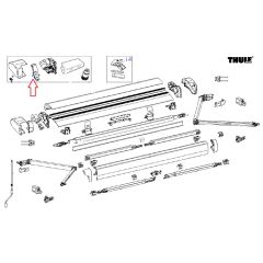 Thule 6300 Plug & Gear Cover Wit