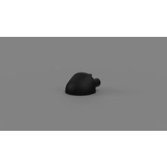Fiamma End Cap for Support Bar Black 2st.
