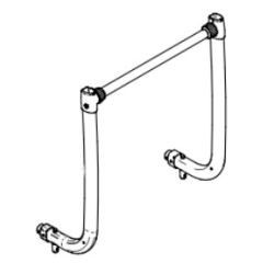 Thule Excellent Crossbar + t pieces + Body Black