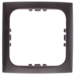 Berker Afdekraam Flow 1-Vaks Truma Element Antraciet Mat