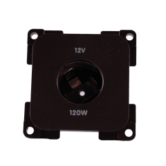 Presto Contactdoos 12V Groot Inbouw S-10.000 Bruin