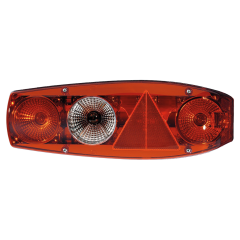 Hella Achterlicht Caraluna II Plus Rem/ Knipper/ Mist/ Achteruitrij/ Zijmarkering/ Driehoek Reflector Rechts