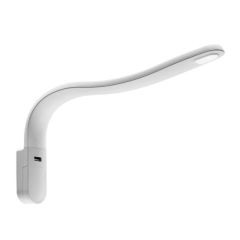 LED Lamp met Zwanenhals S Flexibel 12V Wit