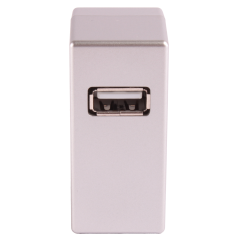 Dometic USB Lader voor 12V Lichtrail Zilver