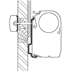 Thule Eden/Allegro Adapter <2010