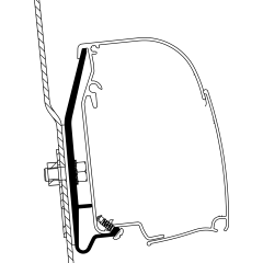Thule Westfalia Nugget High Roof Adapter 4900