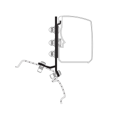 Thule Ford Custom V710 Van Adapter 3200
