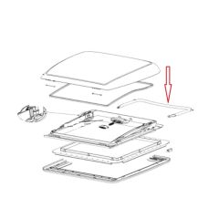 Dometic Mini Heki Beugel met Montage Onderdelen