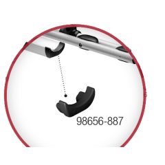 Fiamma Black cap rail Premium 98656-887